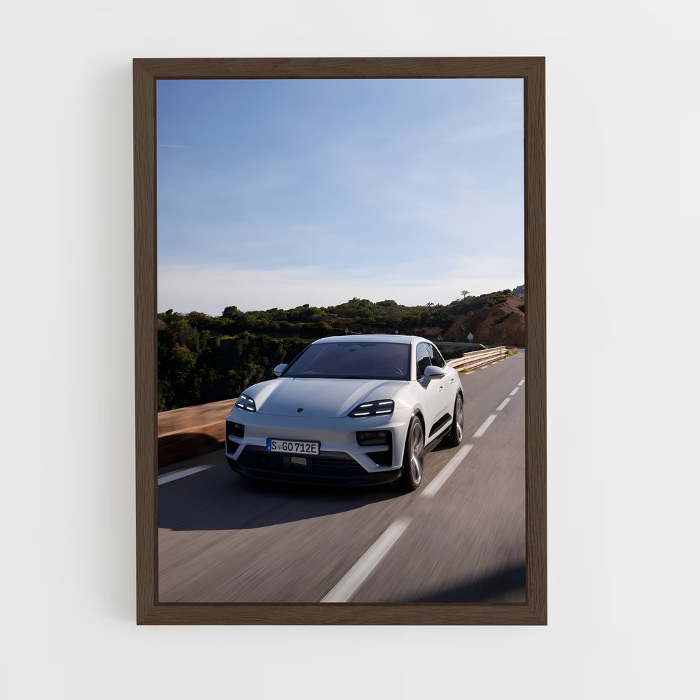 Poster Turbo Évasion – affiche Porsche (vue 5)